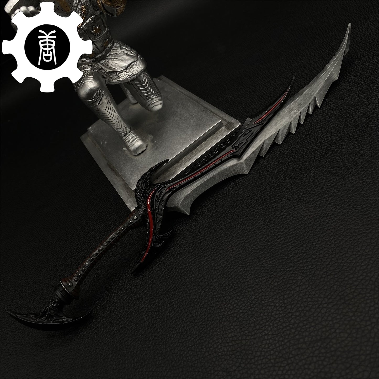 Skyrim Daedric Sword Metal Replica New Version