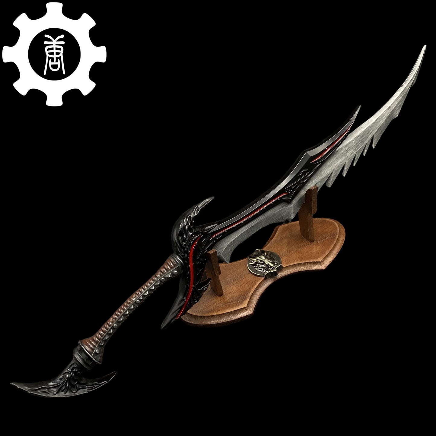 Skyrim Daedric Sword Metal Replica New Version