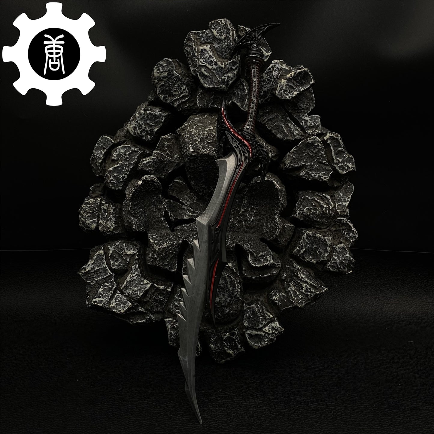 Skyrim Daedric Sword Metal Replica New Version