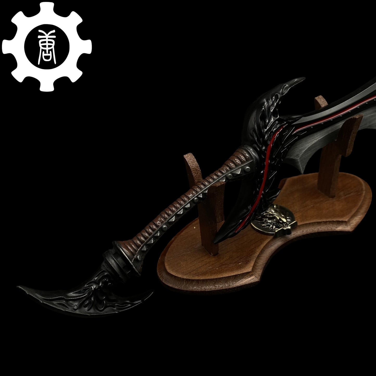 Skyrim Daedric Sword Metal Replica New Version