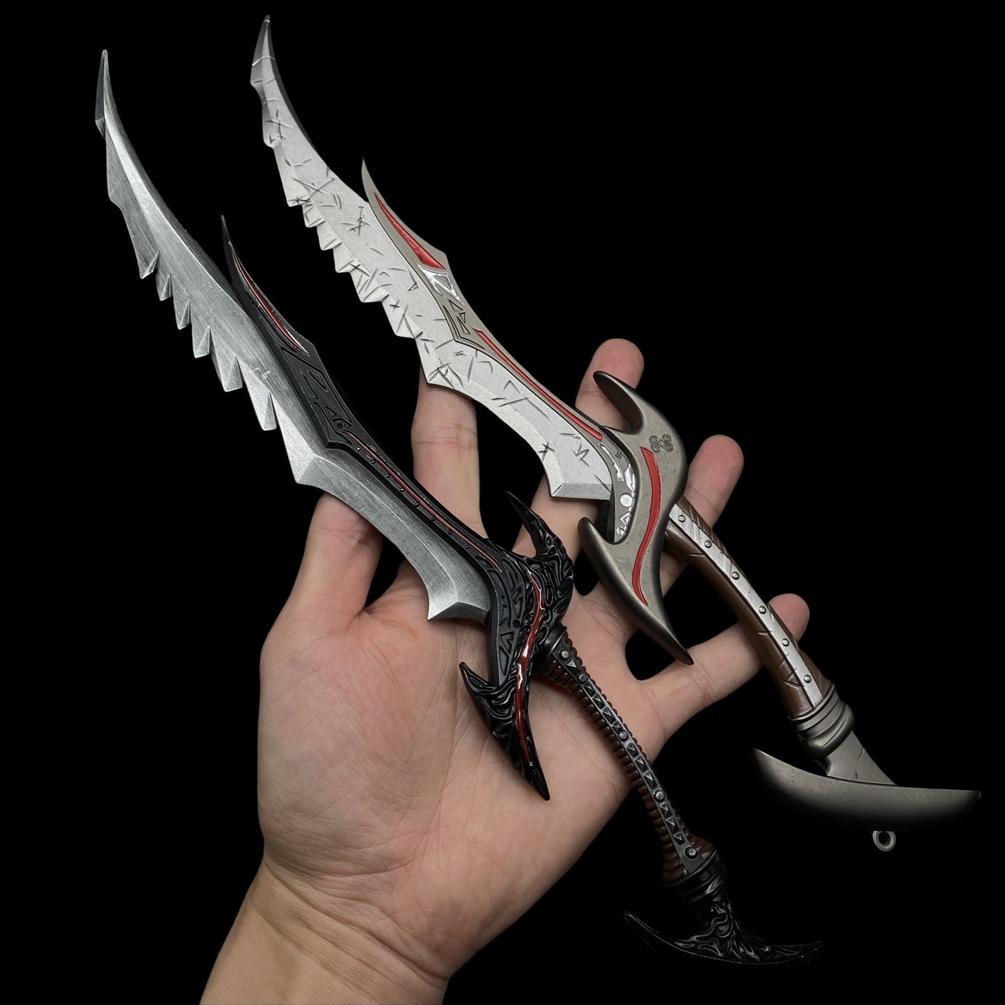 Skyrim Game Weapon New Daedric Sword Blunt Metal Replica