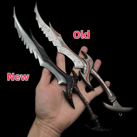 Skyrim Game Weapon New Daedric Sword Blunt Metal Replica