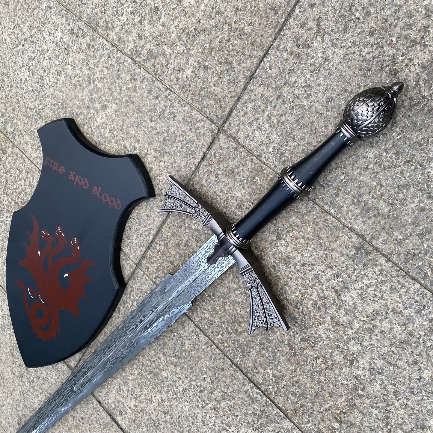 Dark Sister Sword Life-size Cosplay Prop Metal Replica