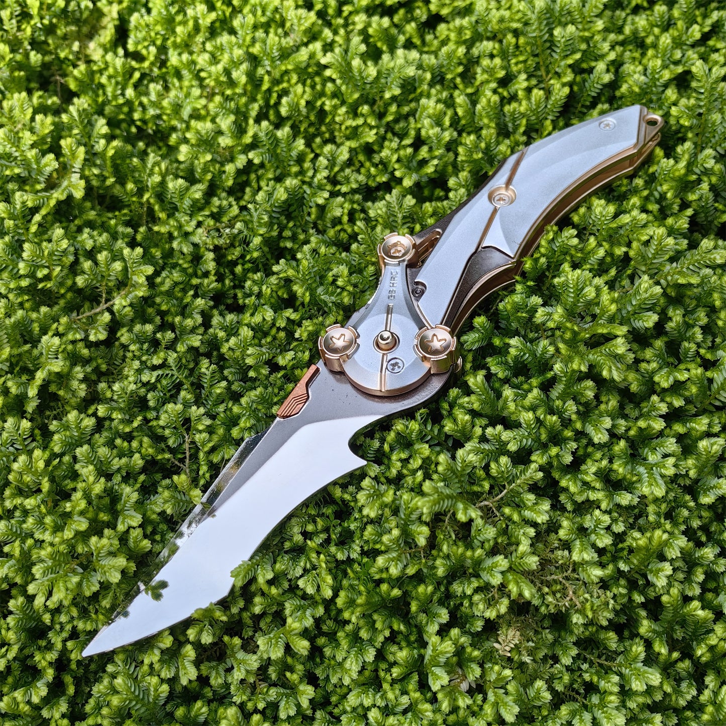 Delta Blade Of Mercy Folding Knife Blunt Blade Prop Fan Art