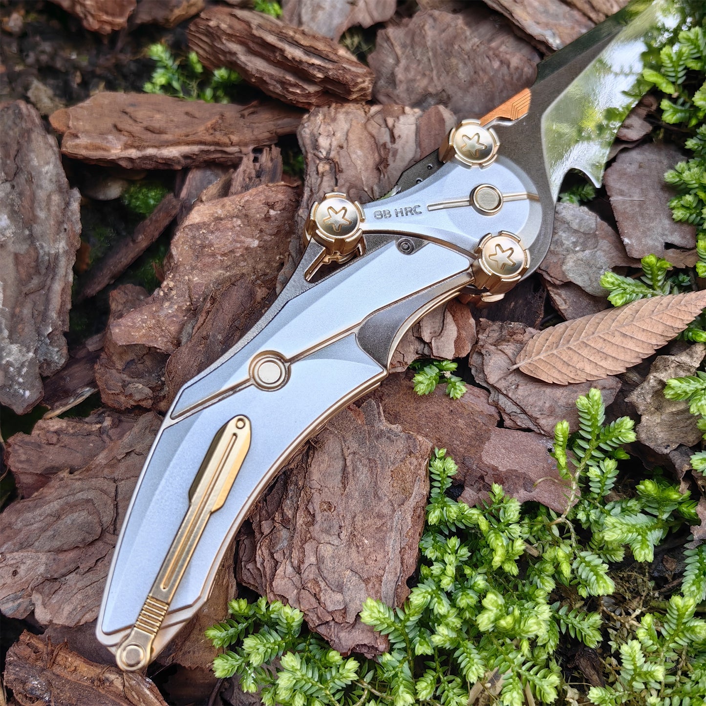 Delta Blade Of Mercy Folding Knife Blunt Blade Prop Fan Art