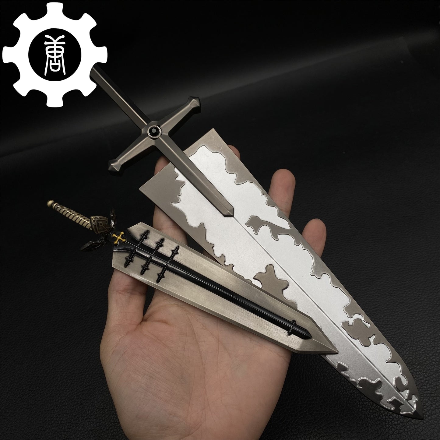 Demon-Dweller Sword & Asta Greatsword Metal Replica 2 In 1 Pack