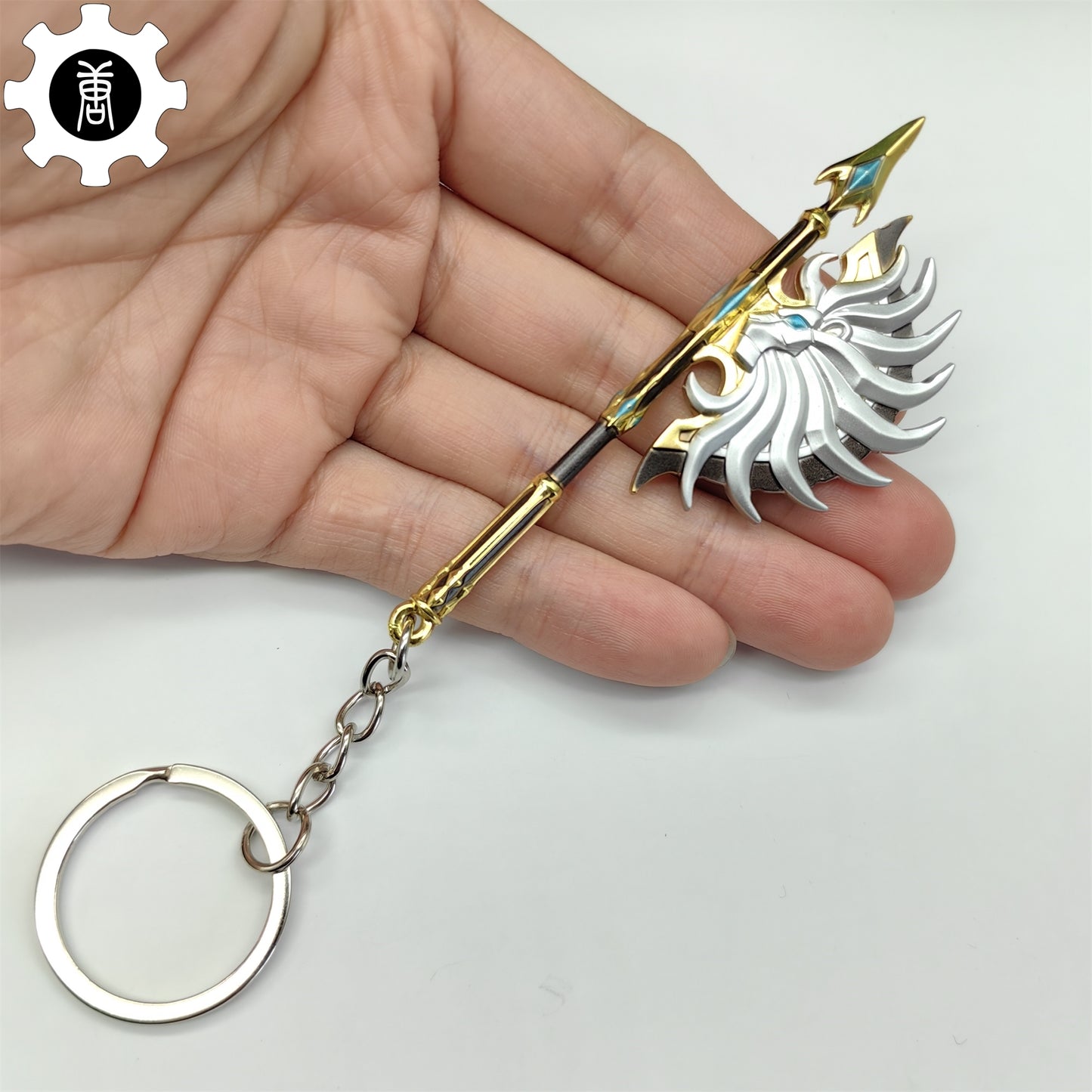 Mini Demon God Sky Axe Small Weapon Pendant