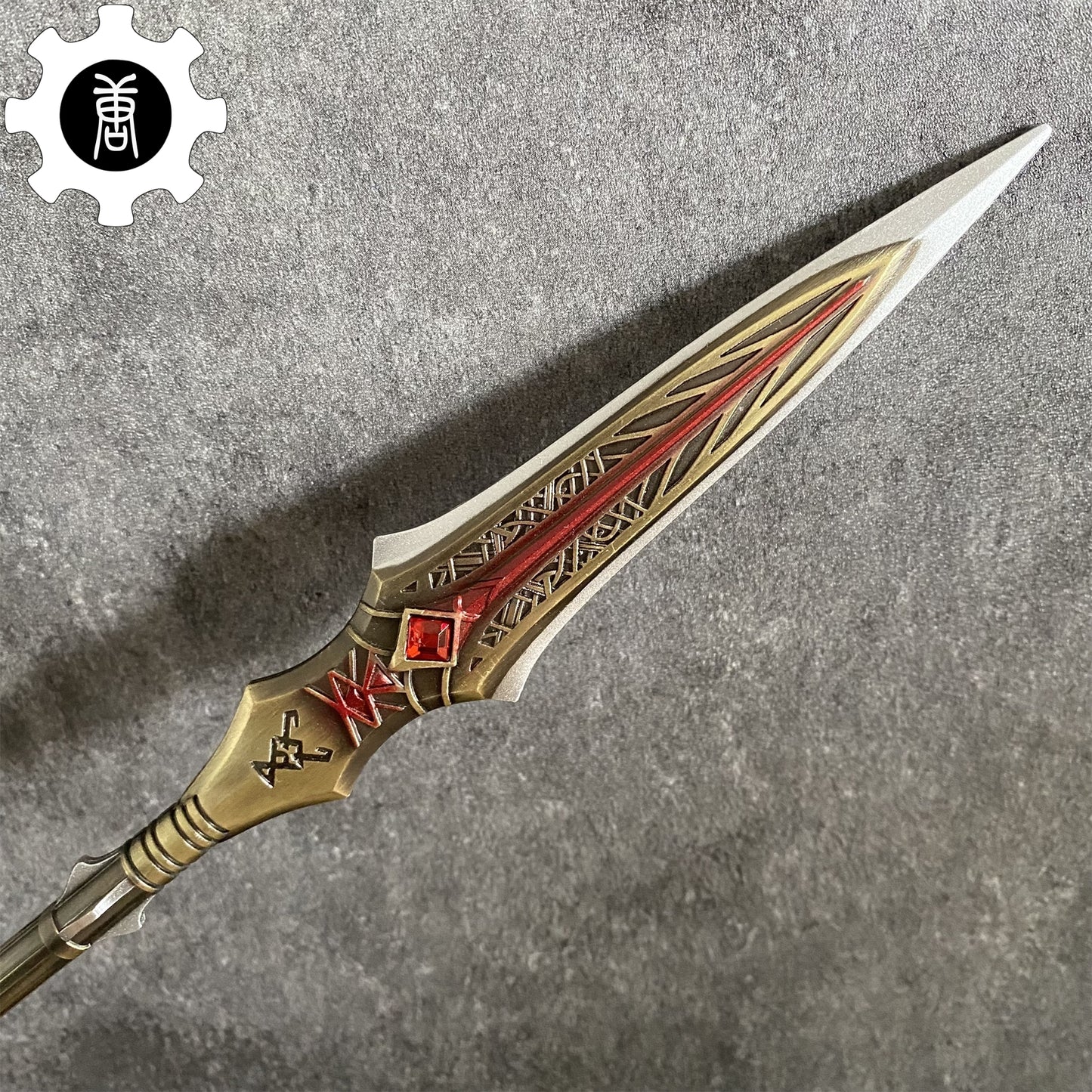 GOW Game Peripherals Metal Depnier Spear Gamer Display Art