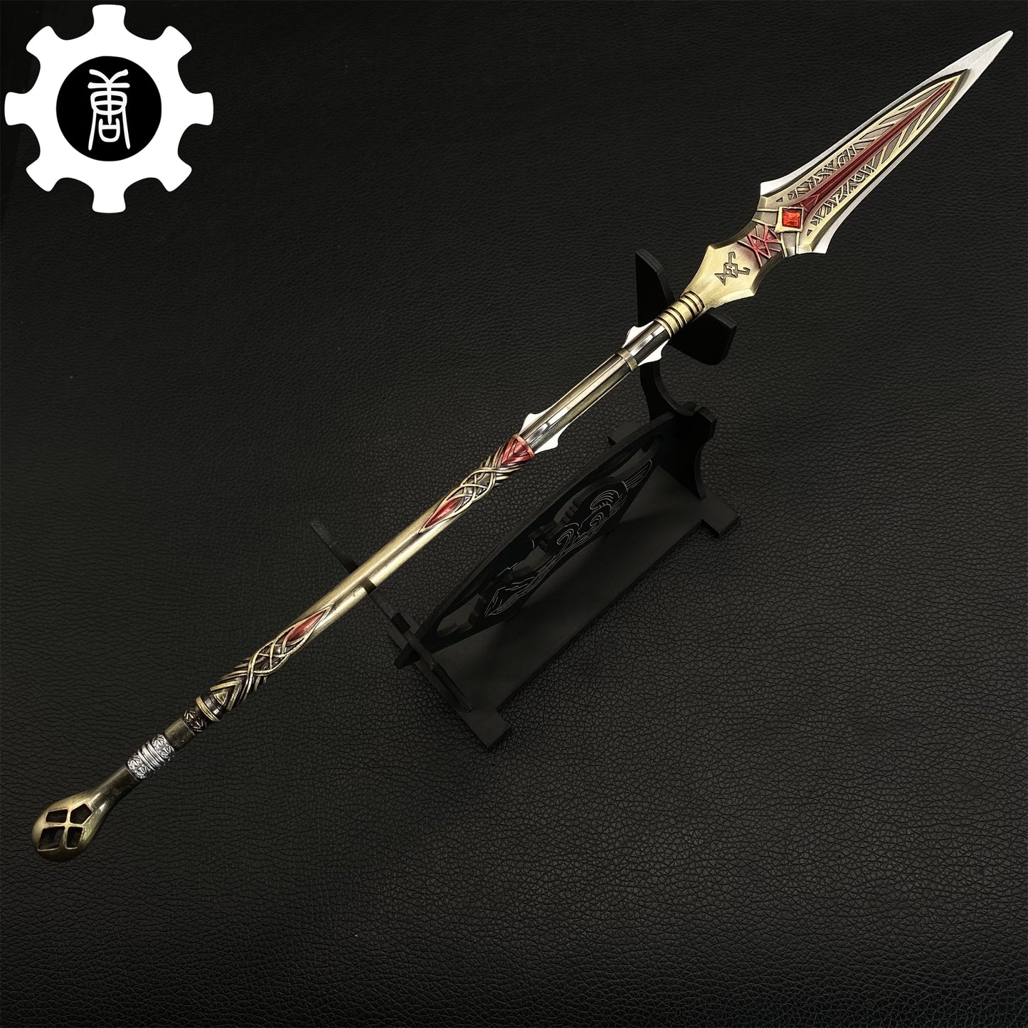 GOW Game Peripherals Metal Depnier Spear Gamer Display Art