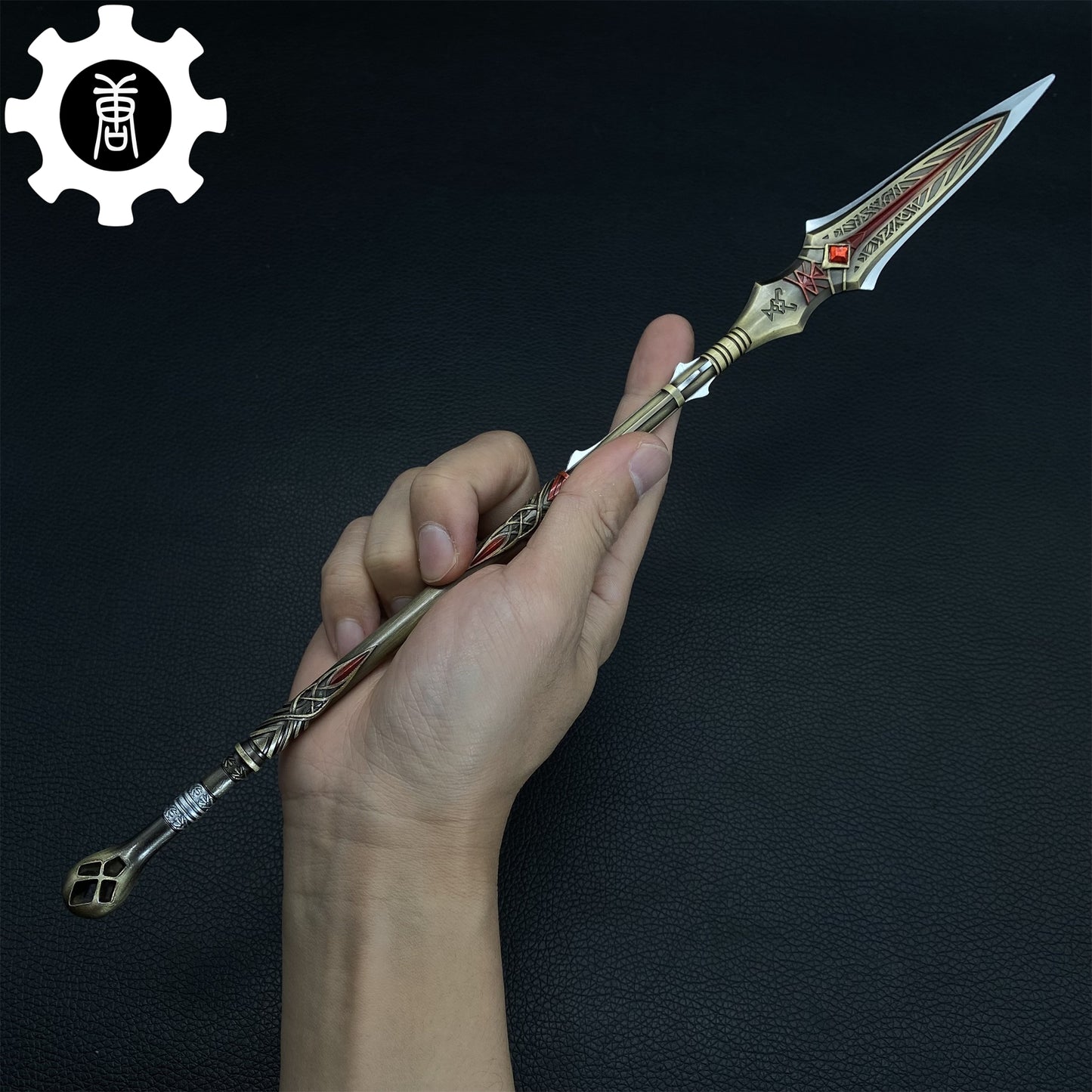 GOW Game Peripherals Metal Depnier Spear Gamer Display Art