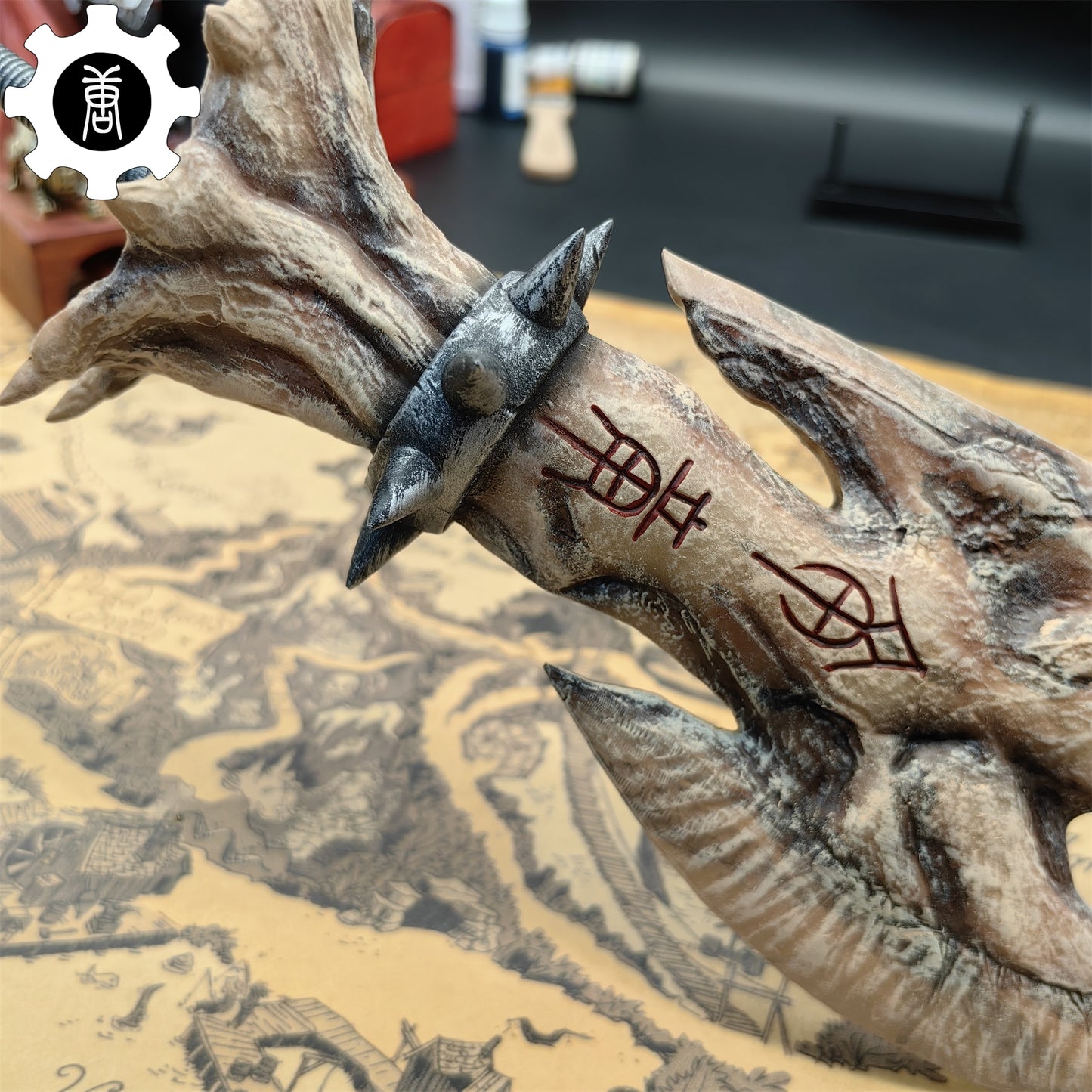 3D Printed 1: 6 Scale Diablos Great Sword Replica