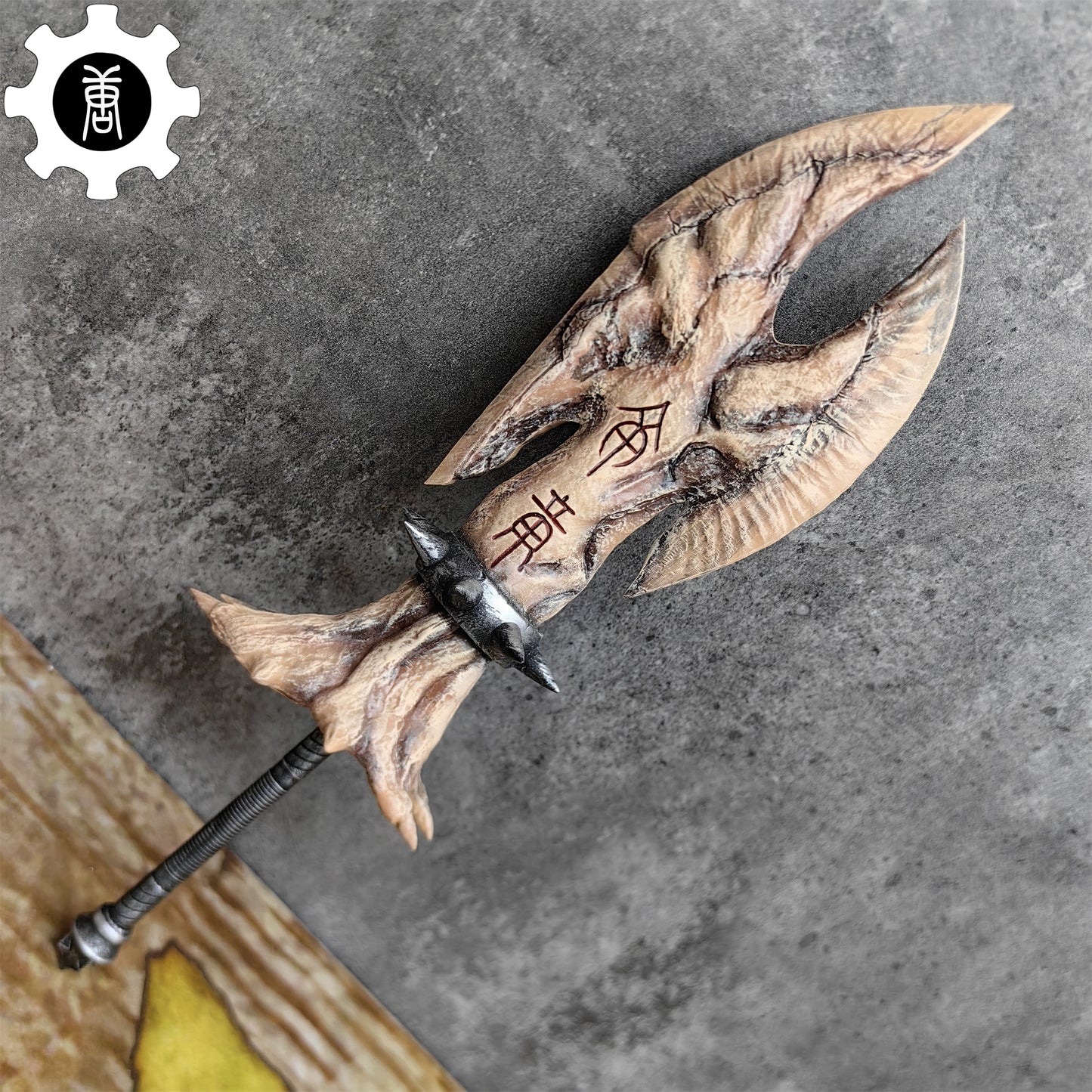 3D Printed 1: 6 Scale Diablos Great Sword Replica