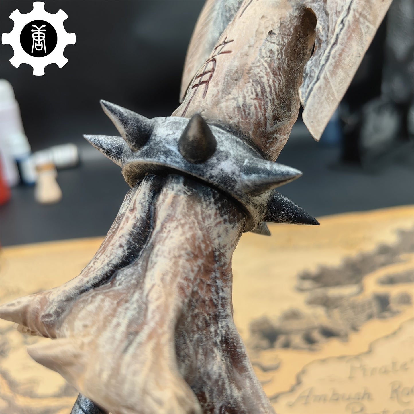 3D Printed 1: 6 Scale Diablos Great Sword Replica