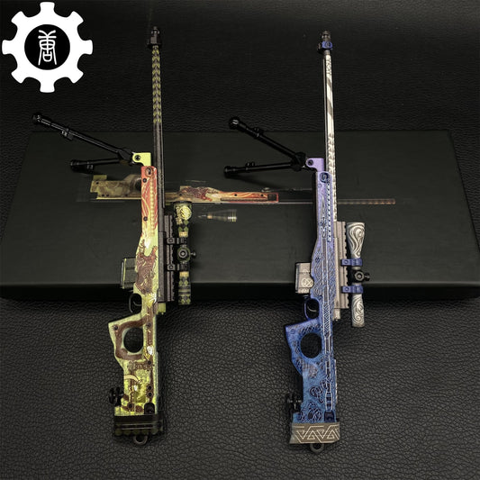 Dragon Lore & Gungnir AWP Miniature Metal Replica