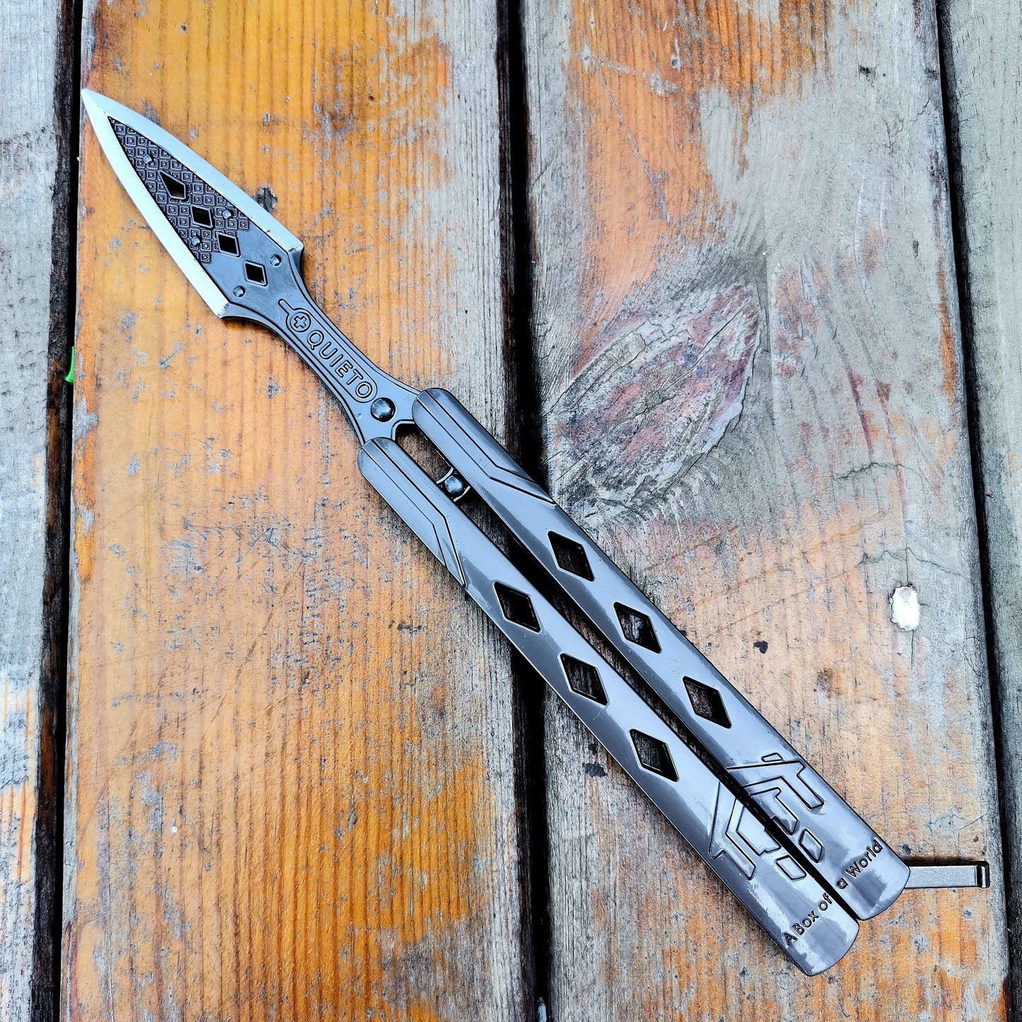 Wraith Heirloom Kunai Metal Balisong Give Away In Sep