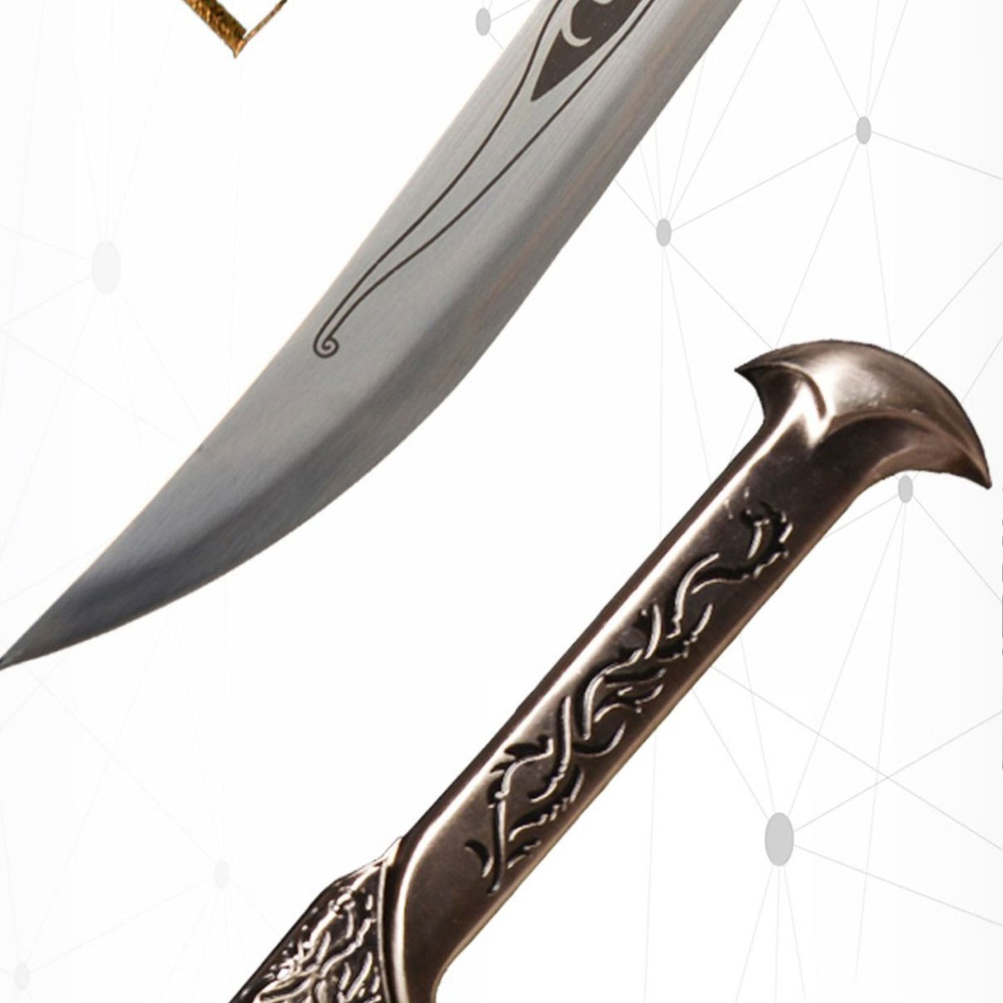 Thranduil's Elf King Sword Life-size Cosplay Prop Metal Replica