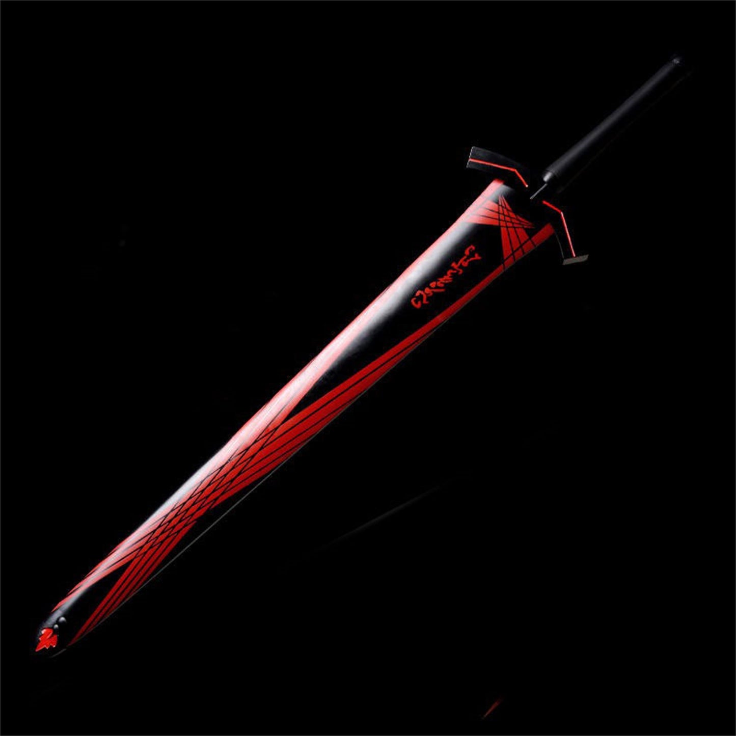 Black Excalibur Morgan Sword Life-Size Metal Replica
