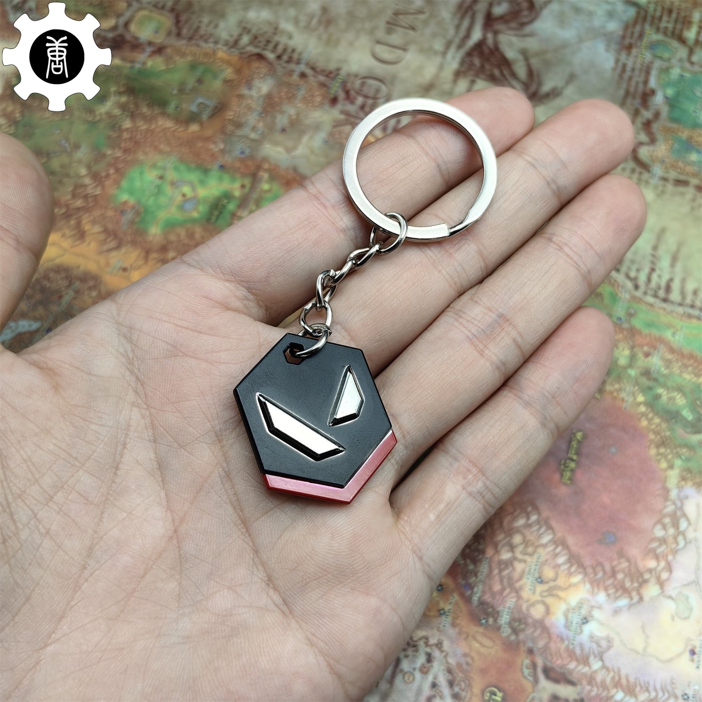 Val Fist Keychain Backpack Pendant