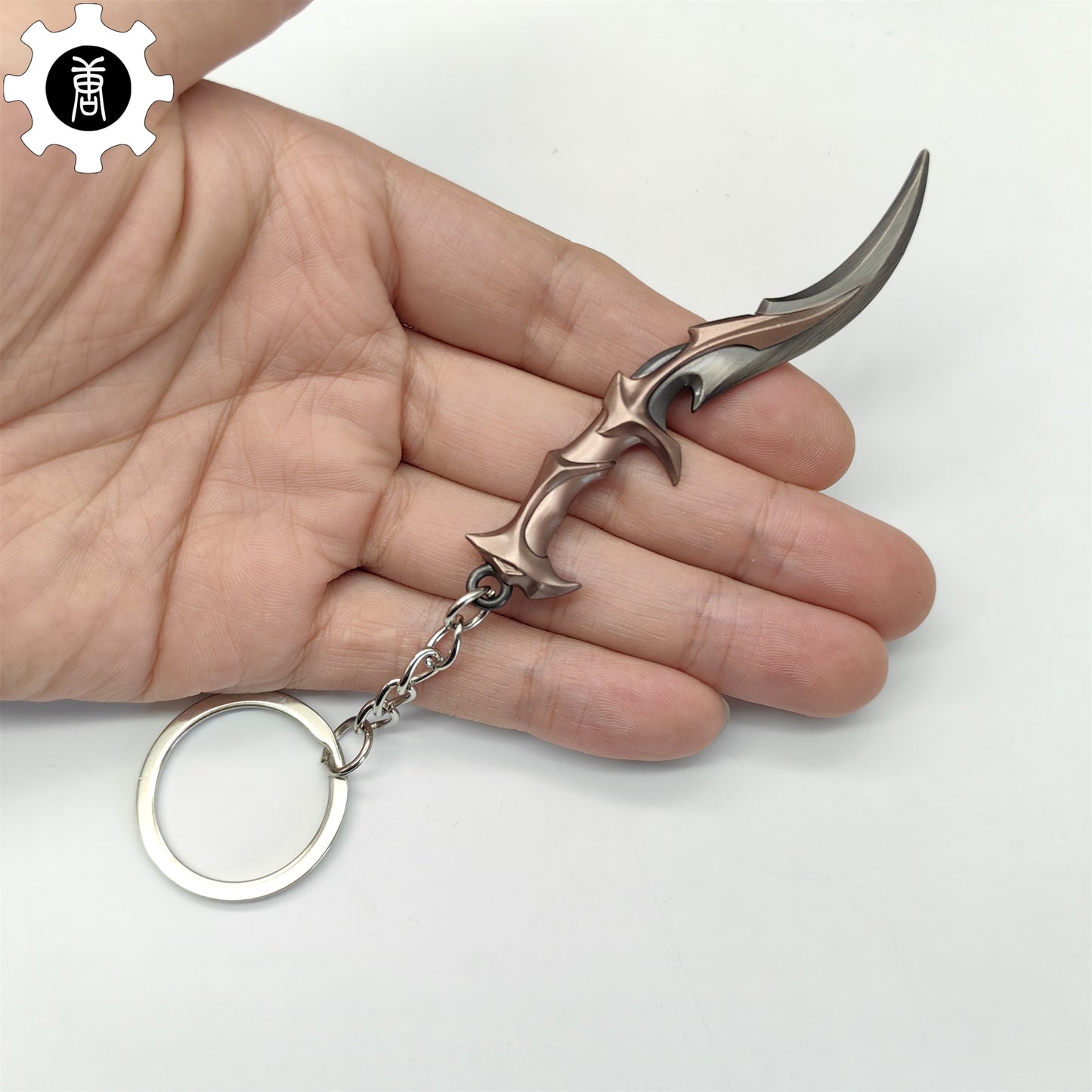 Mini Forsaken Ritual Blade Tiny Metal Keychain