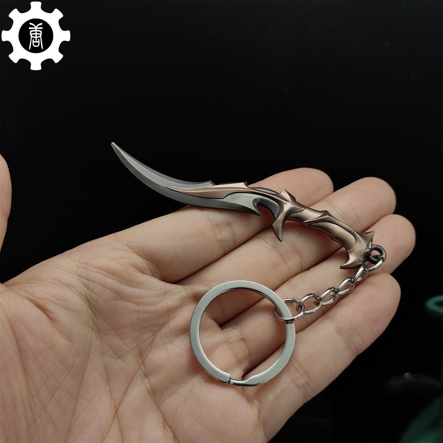 Mini Forsaken Ritual Blade Tiny Metal Keychain