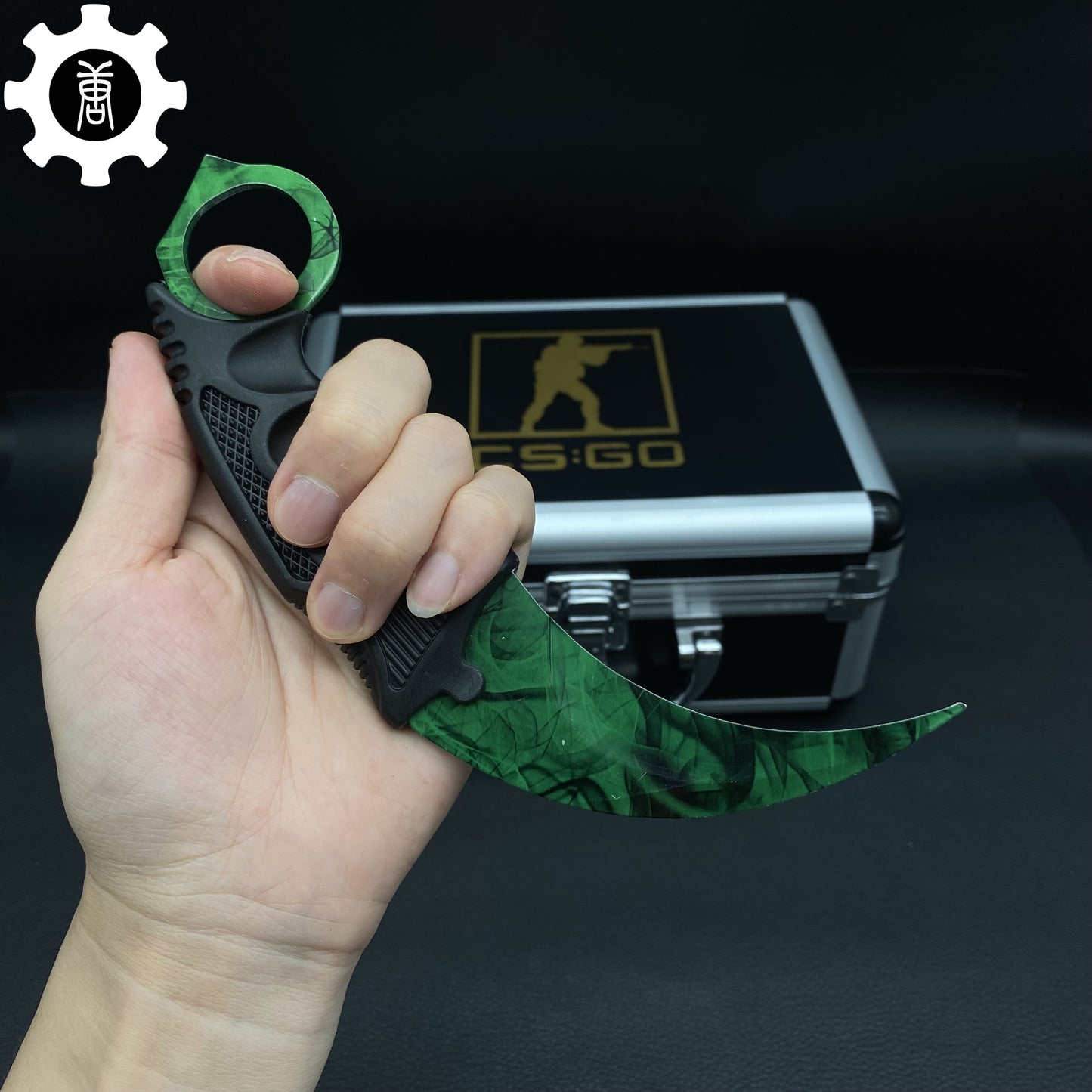 Gamma Doppler Skin Balisong & Karambit & Stickers & Keychains & AK With Case