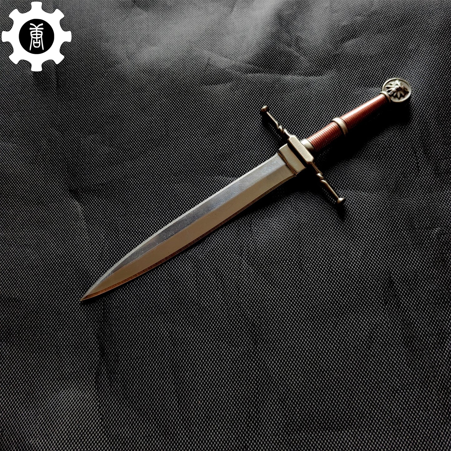 Geralt Steel Sword Mini Metal Replica EDC Knife