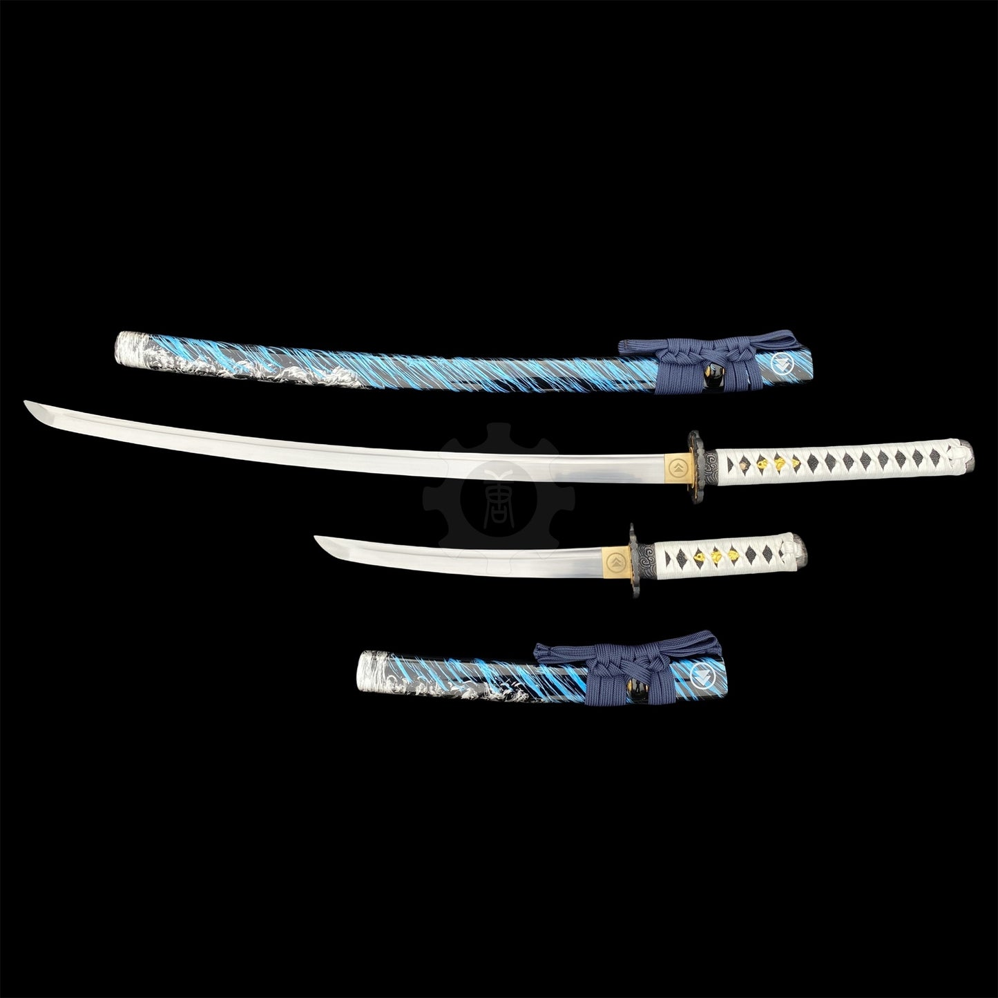 Hot Game Katana Lord Jin Sakai Katana Wakizashi 2 in 1 Pack For Collection