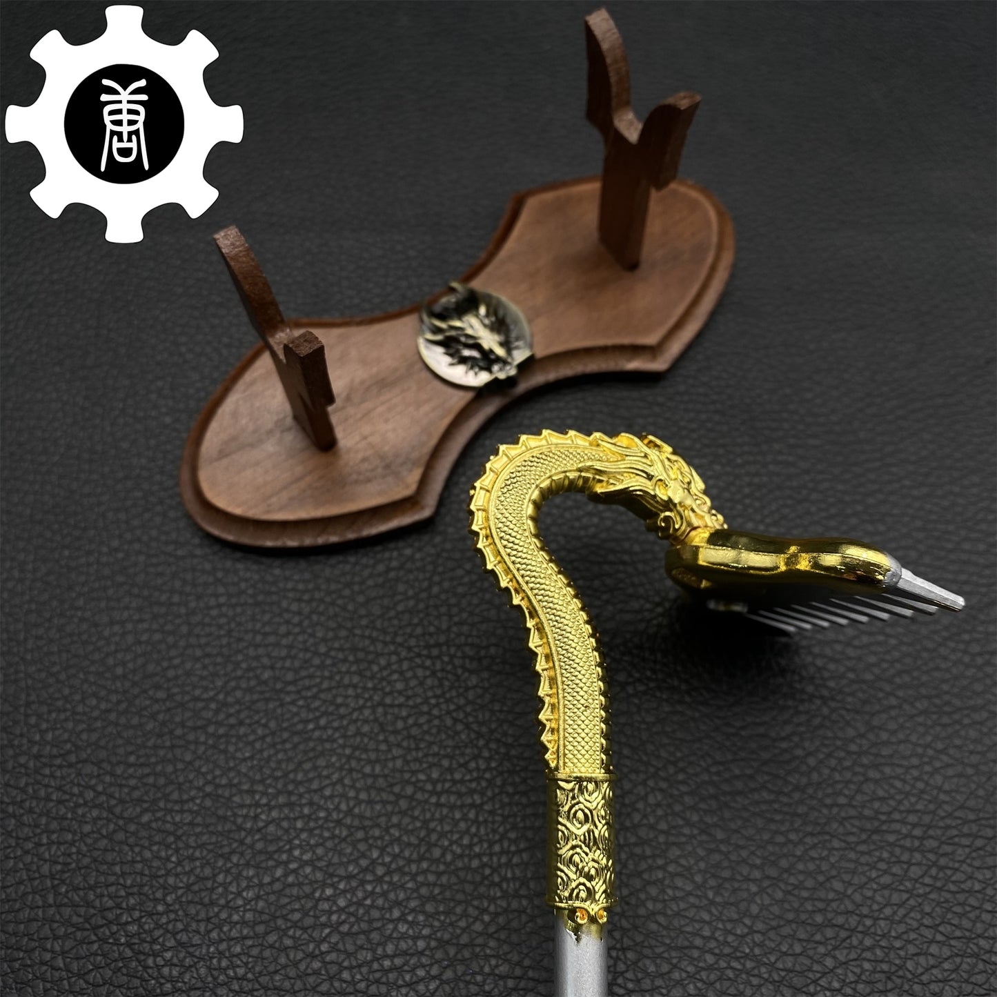 Black Myth: Wukong Zhu Bajie Nine-Tooth Spike-Rake Metal Replica