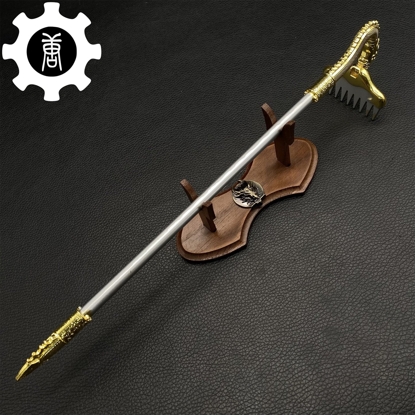 Black Myth: Wukong Zhu Bajie Nine-Tooth Spike-Rake Metal Replica