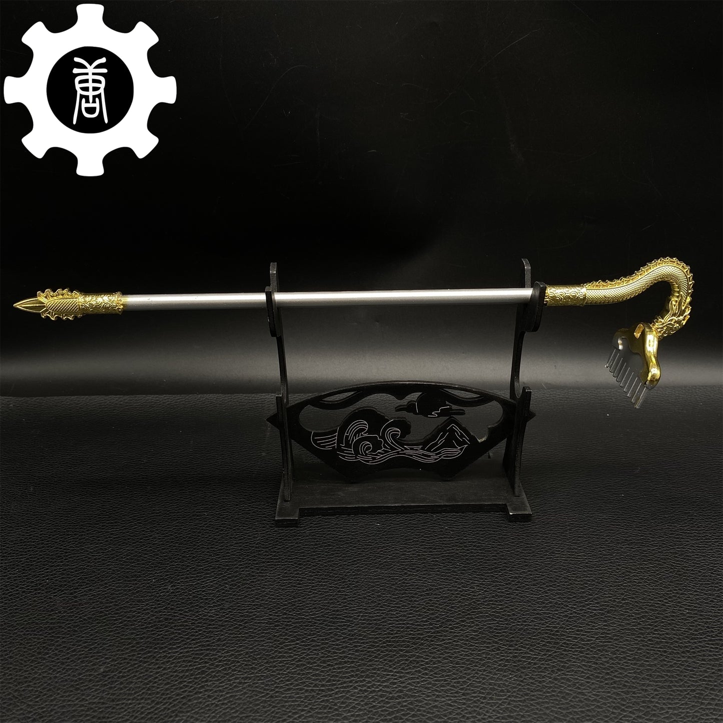 Black Myth: Wukong Zhu Bajie Nine-Tooth Spike-Rake Metal Replica