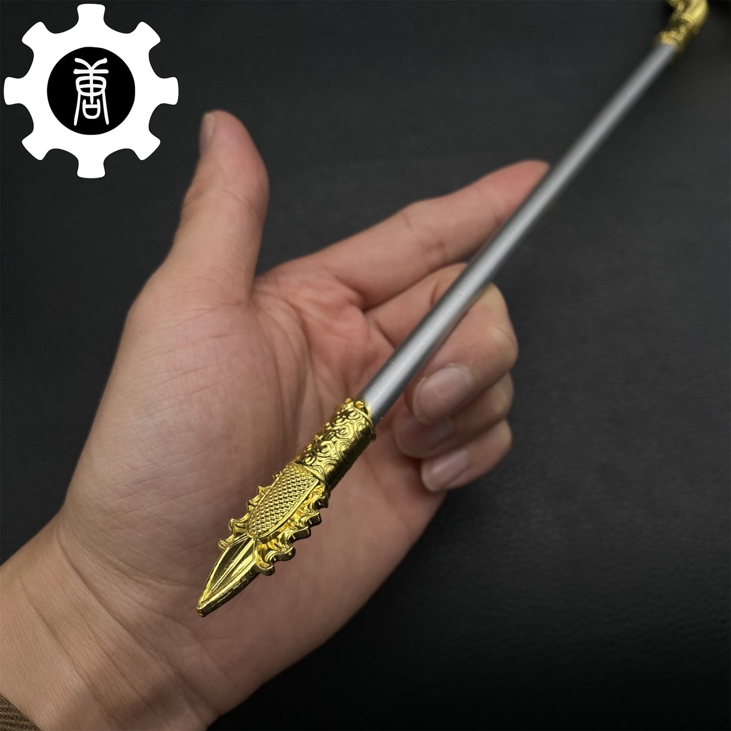 Black Myth: Wukong Zhu Bajie Nine-Tooth Spike-Rake Metal Replica