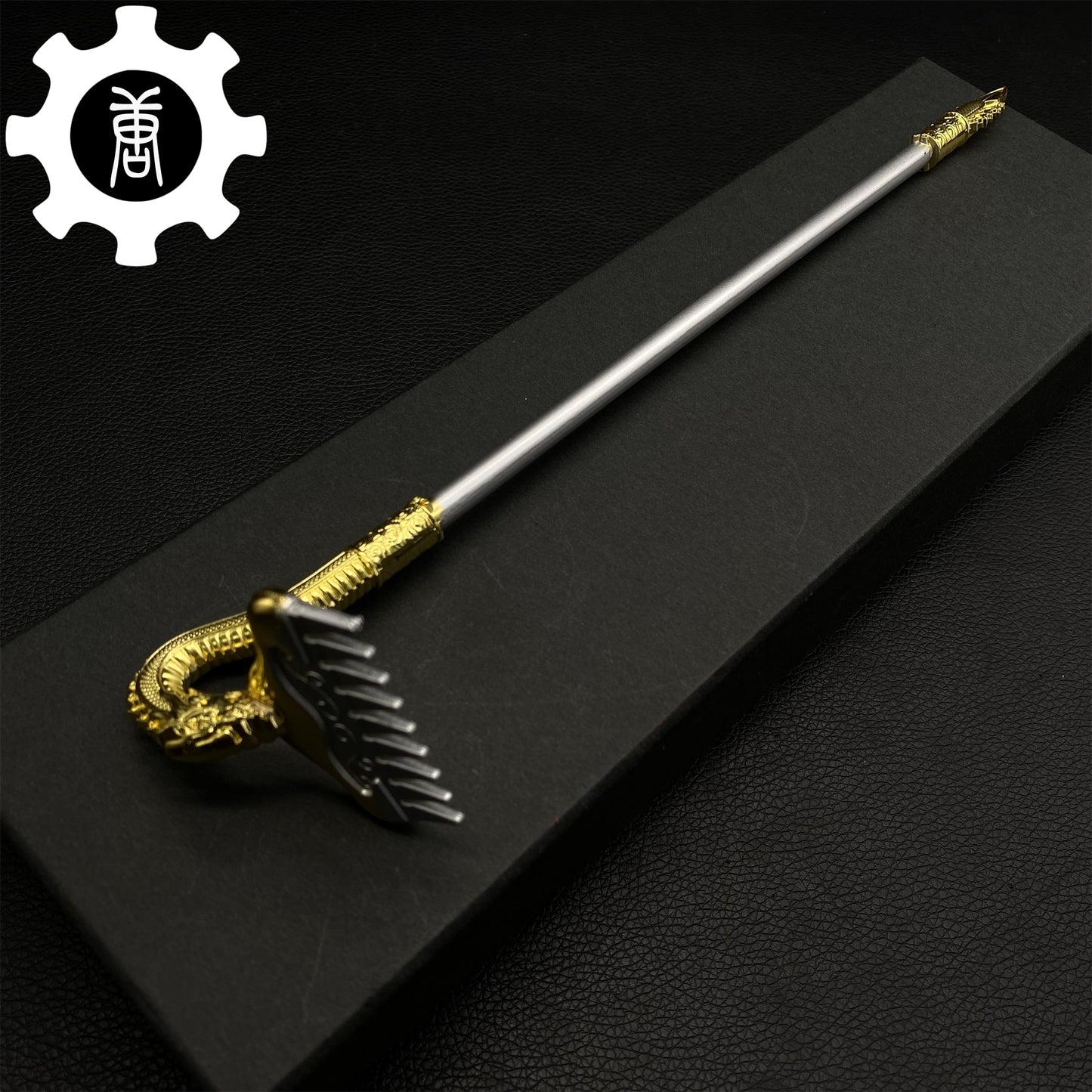 Black Myth: Wukong Zhu Bajie Nine-Tooth Spike-Rake Metal Replica