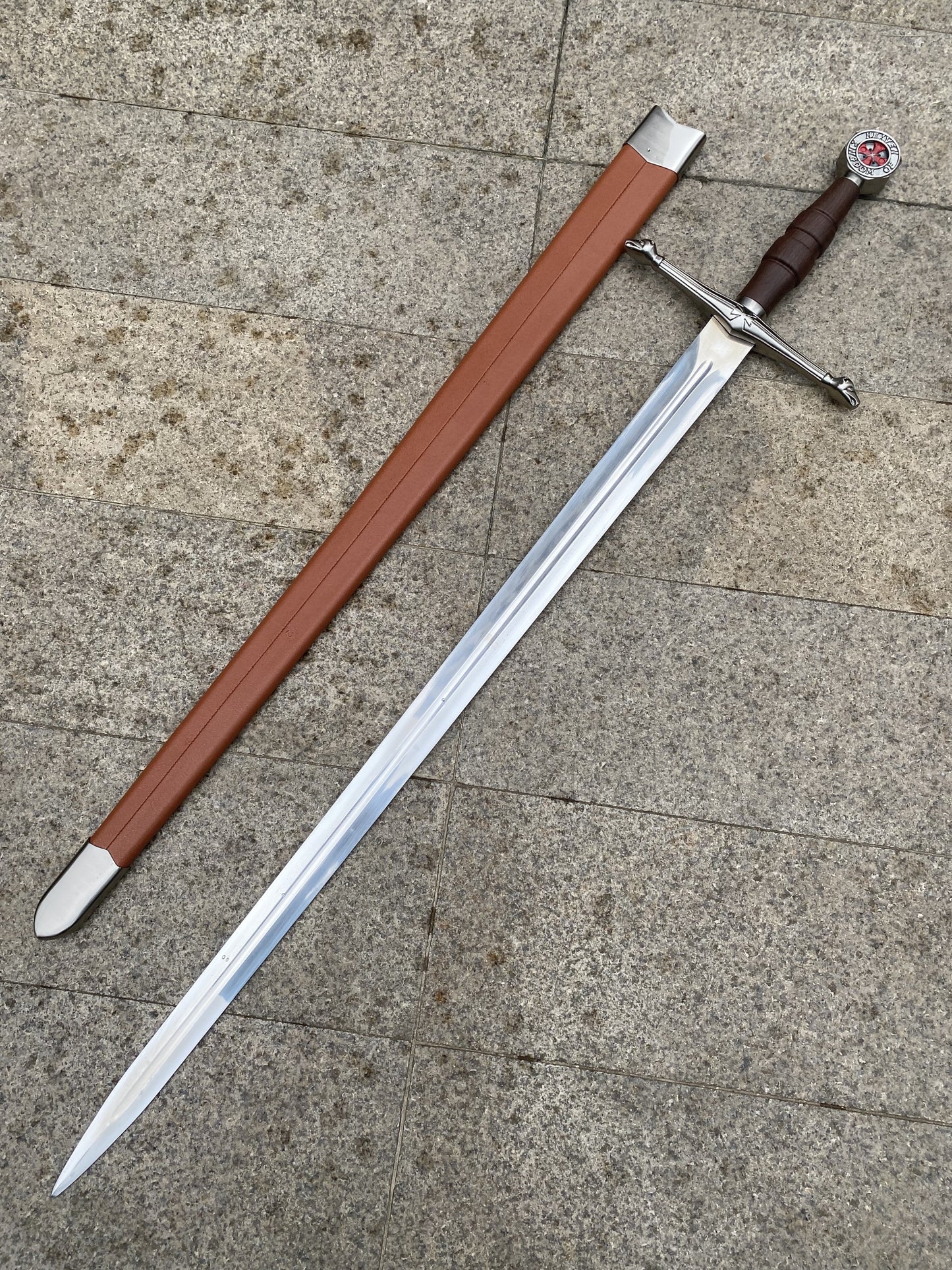 Ibelin Sword Movie Sword Metal Replica 42.5"