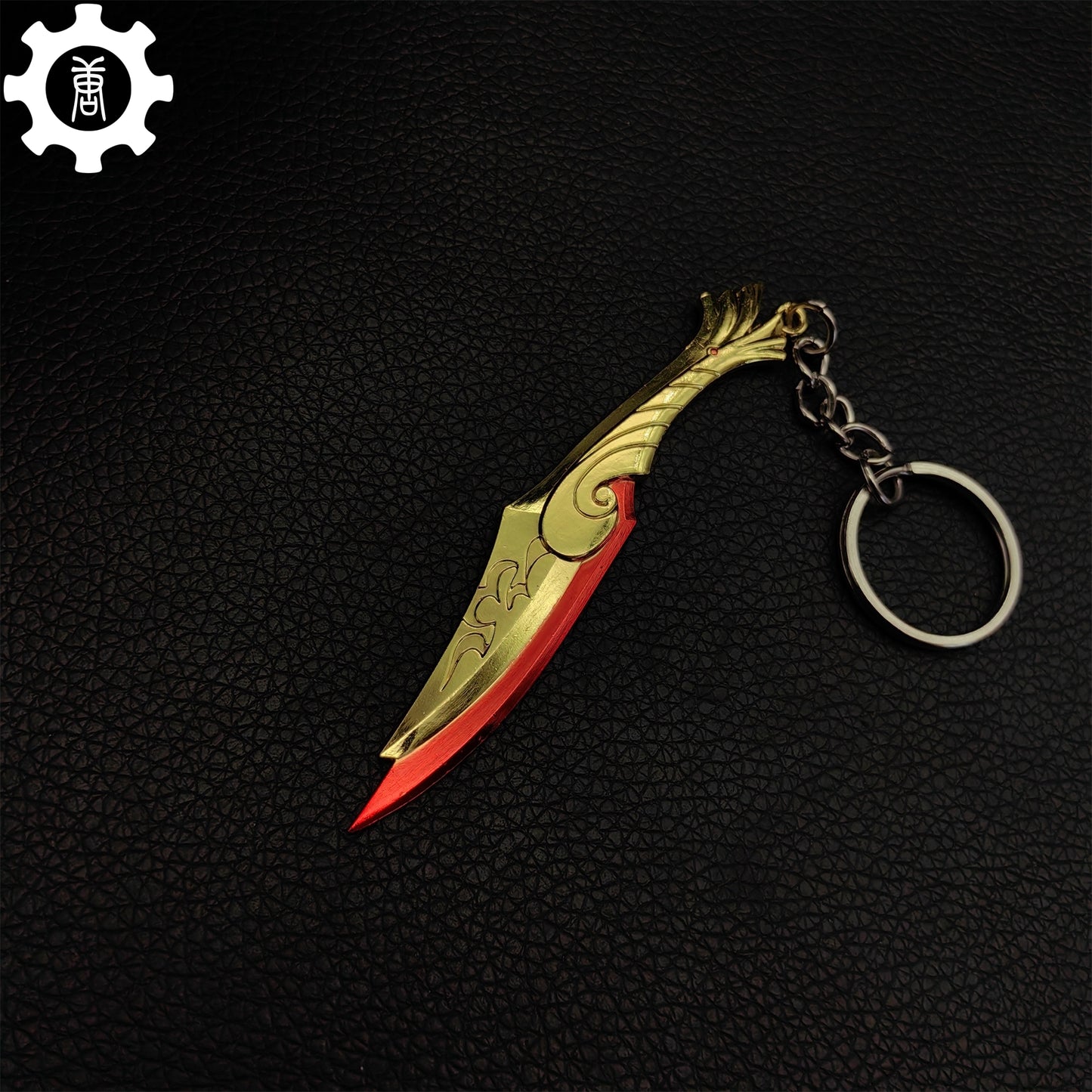 Game Prop Ignite Fan Mini Metal Keychain