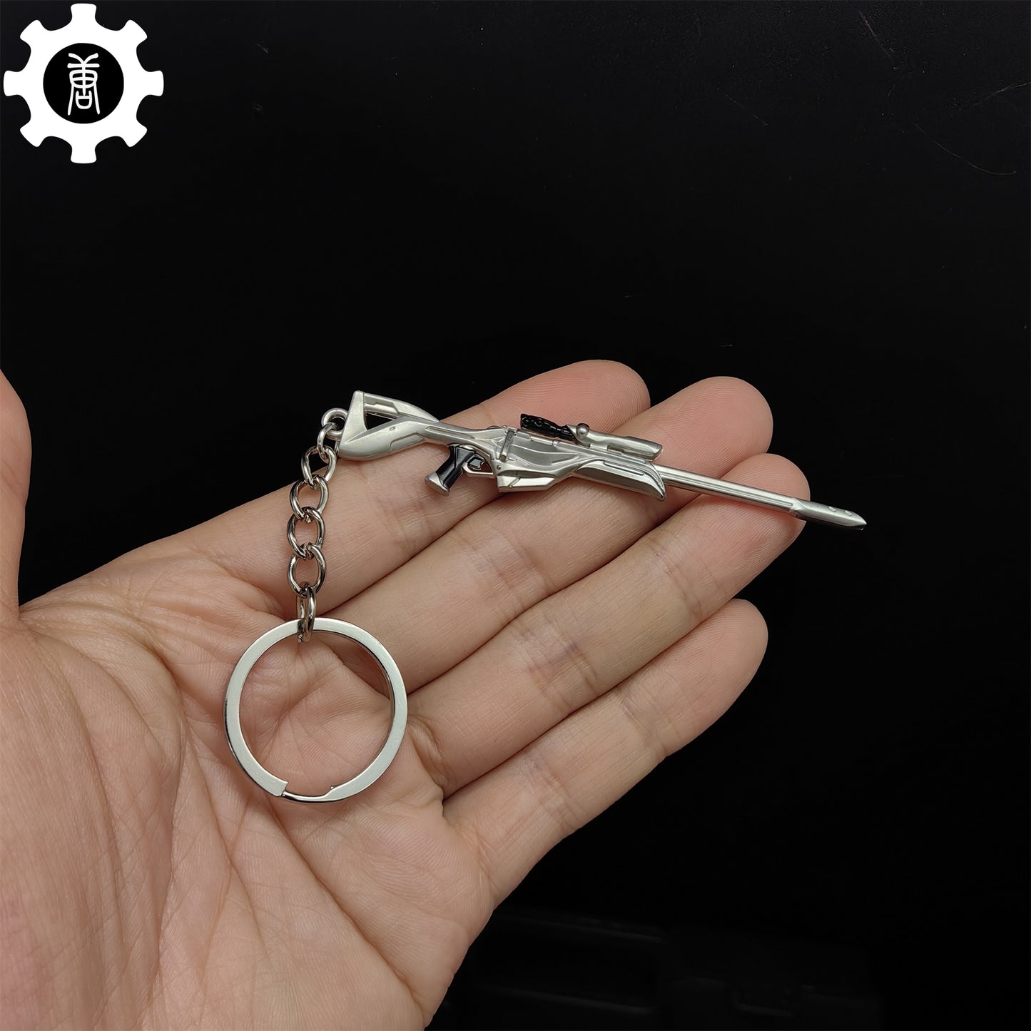 Mini Ion Operator Gun Keychain Metal Pendant