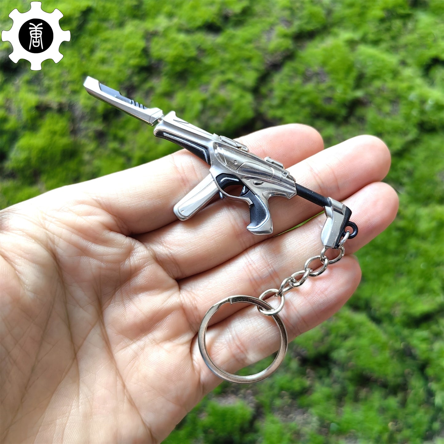 Mini Ion Spectre Gun Metal Keychain