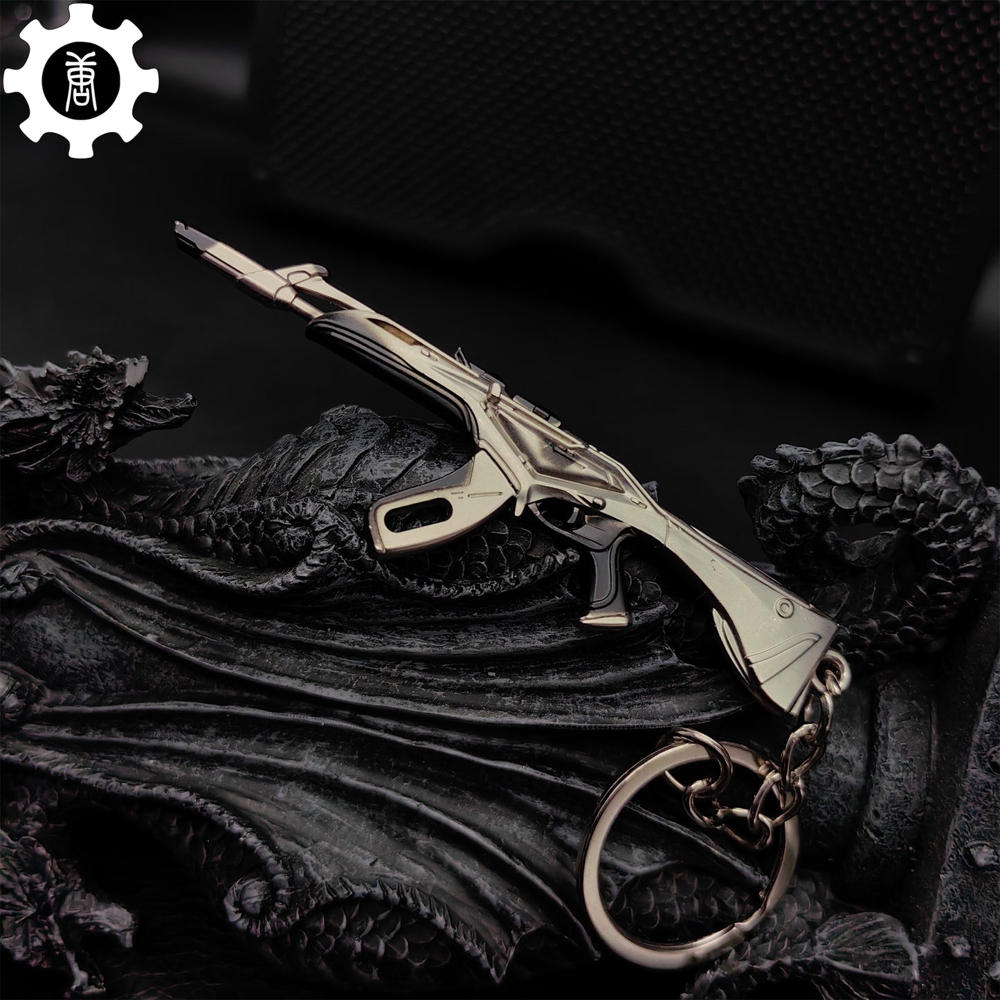 Hot Game Ion Vandal Gun Metal Keychain