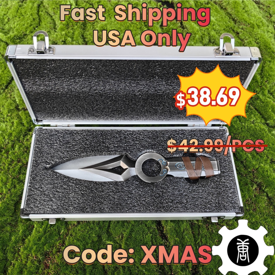 Jett Kunai Metal Replica With Gift Box USA Stock