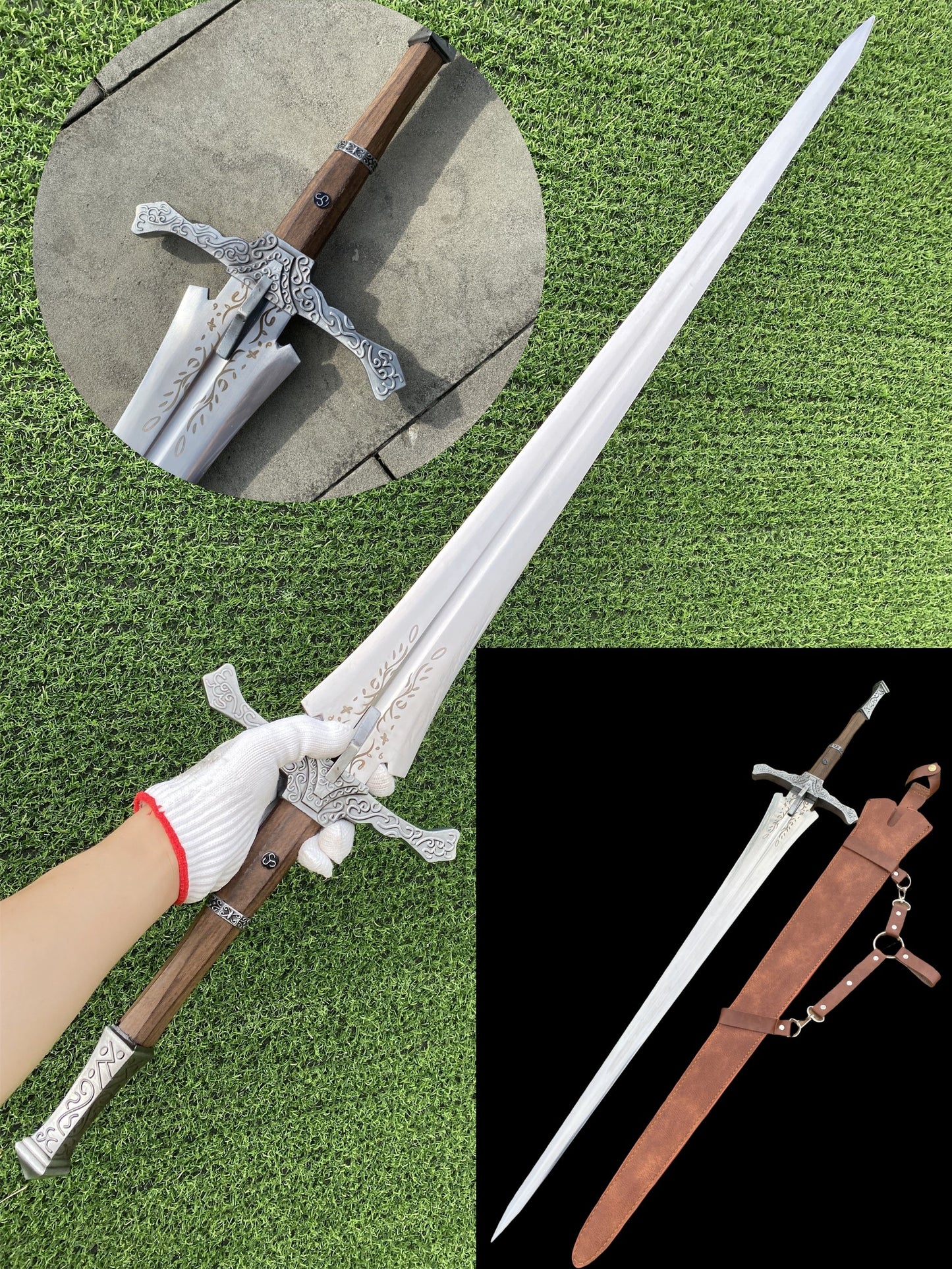 Knight's Greatsword Life-Size Metal Replica