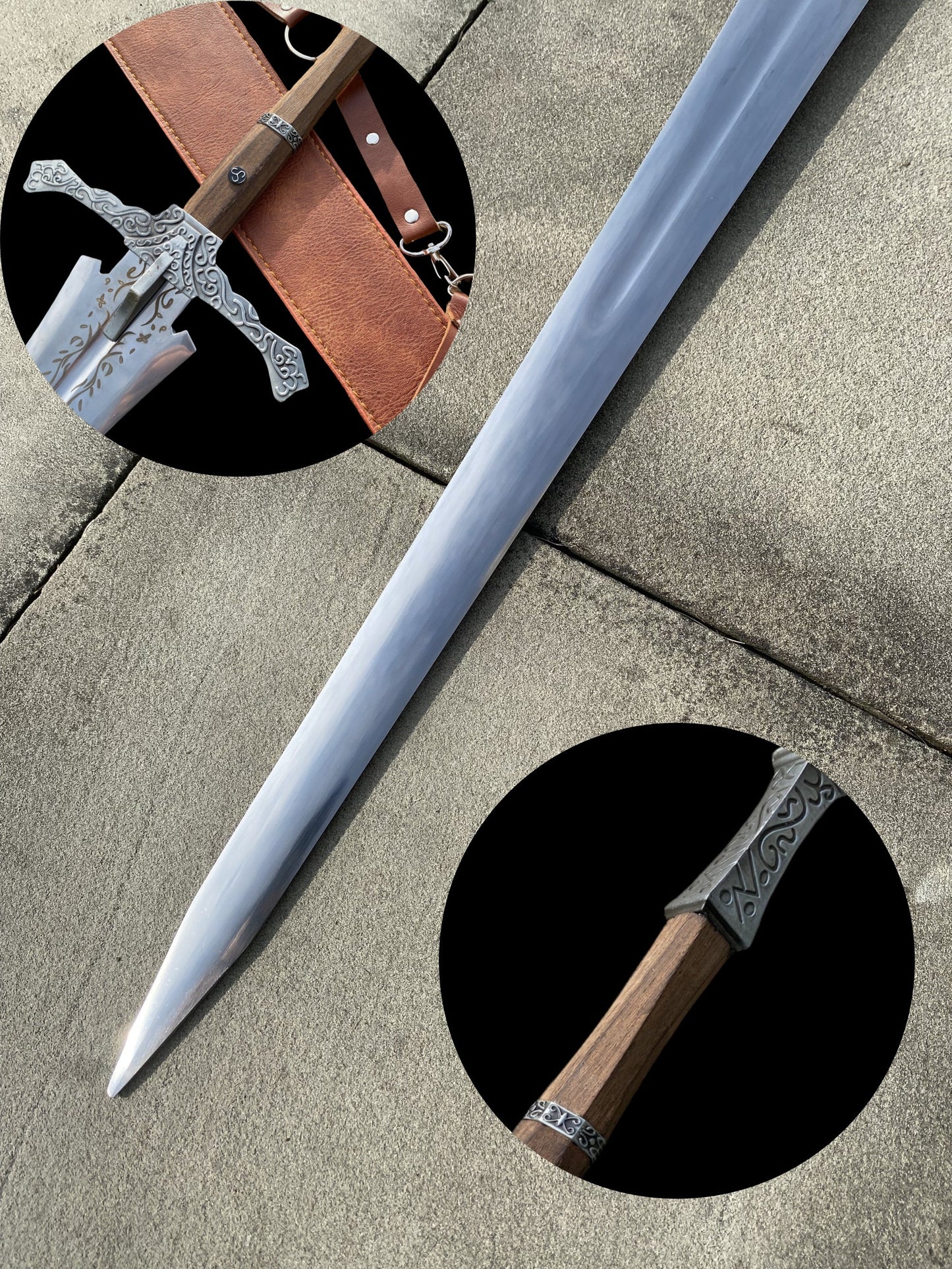 Knight's Greatsword Life-Size Metal Replica