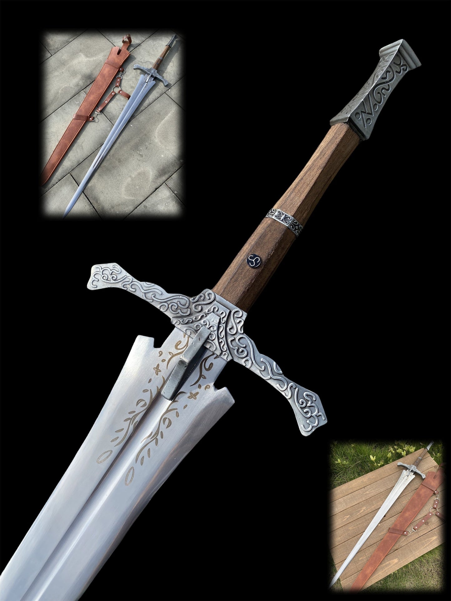 Knight's Greatsword Life-Size Metal Replica