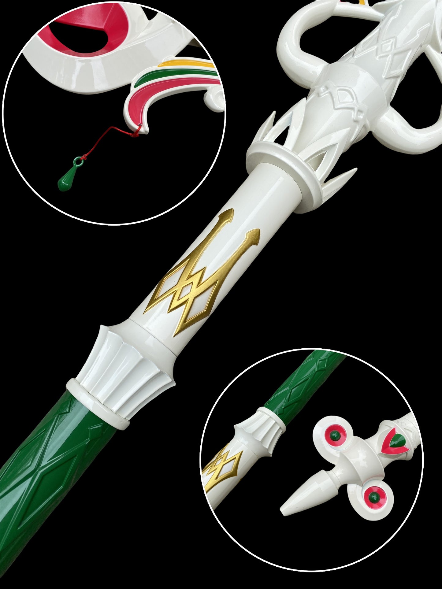 Metal Lightscale Trident Replica Life-size Cosplay Prop 73"