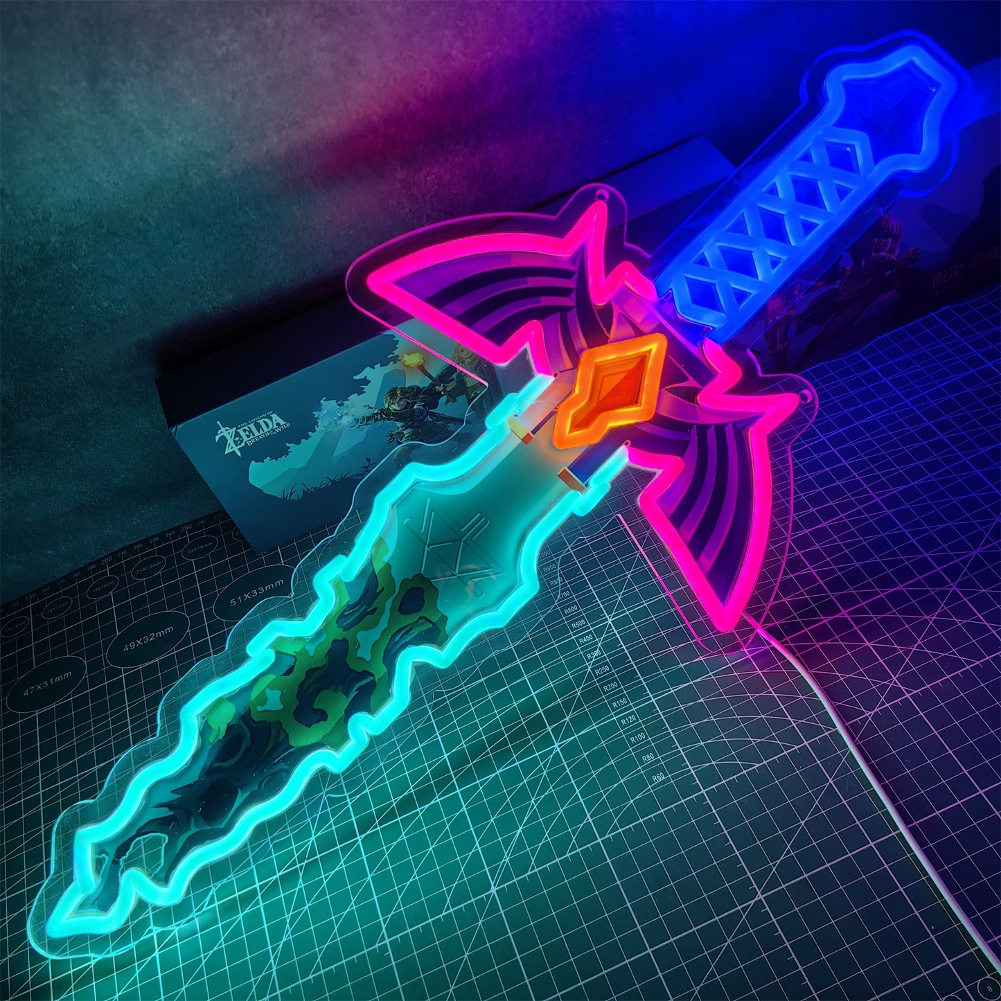 Link Master Sword Neon Light Wall Decor