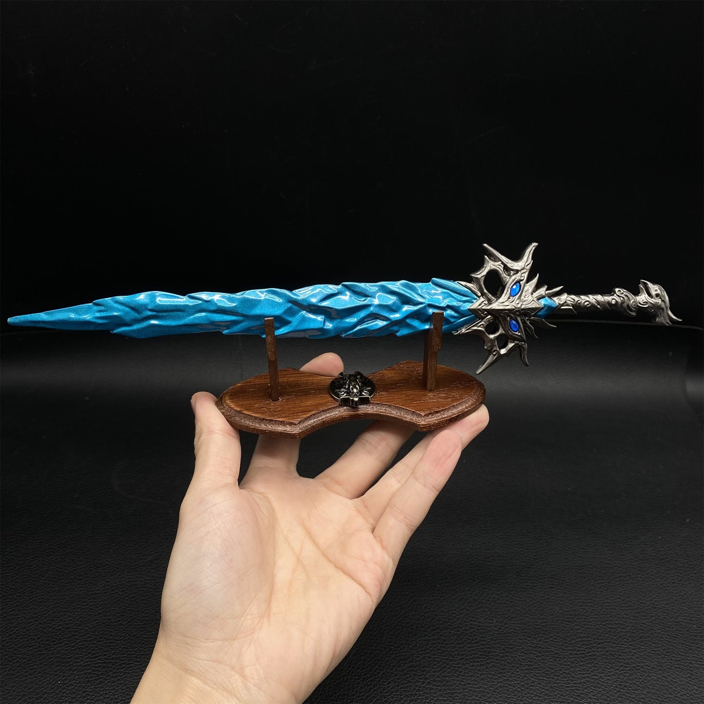 28CM Long Sword Ice Soul Metal Replica