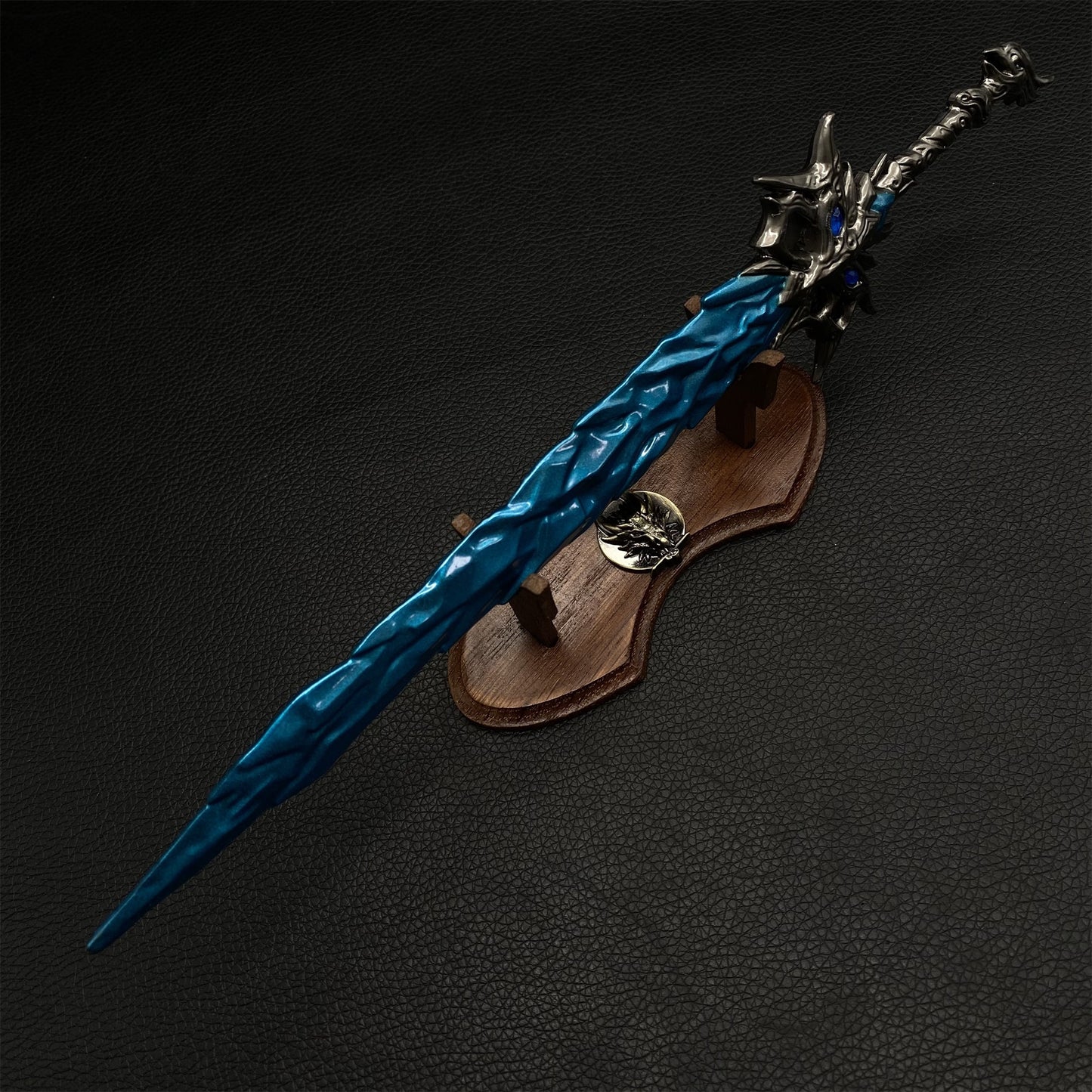 28CM Long Sword Ice Soul Metal Replica