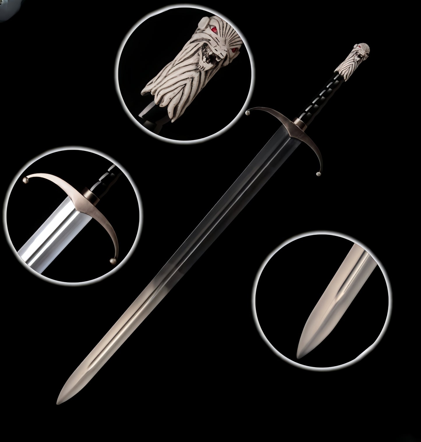 Longclaw Sword Metal Replica Cosplay Prop 42.5"