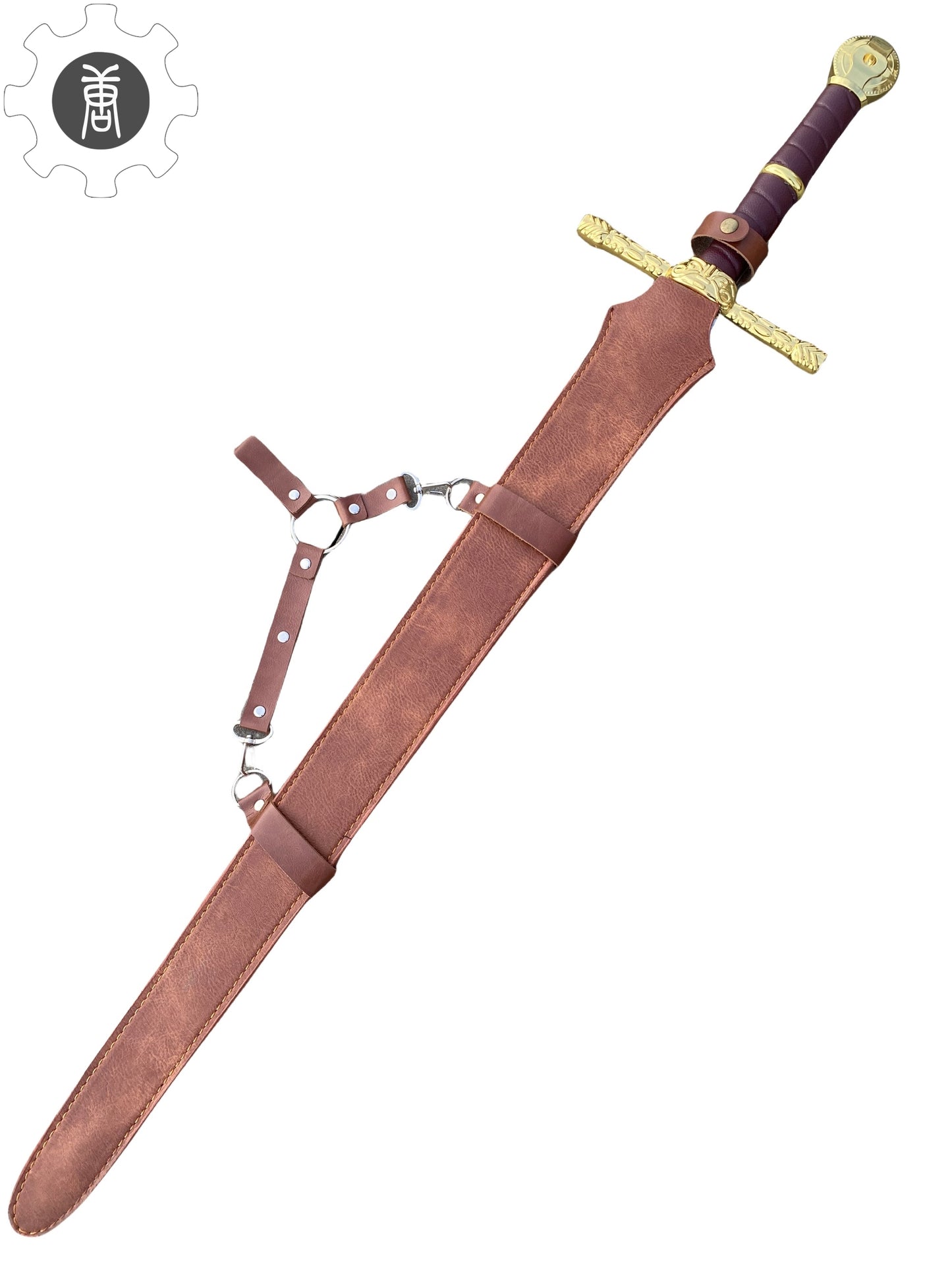 Lordsworn's Straight Sword Life-Size Metal Replica