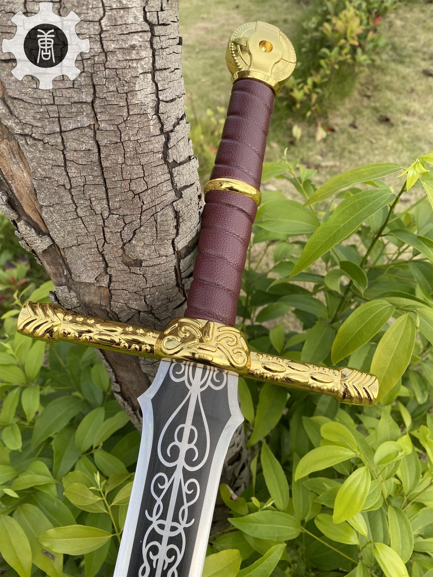 Lordsworn's Straight Sword Life-Size Metal Replica