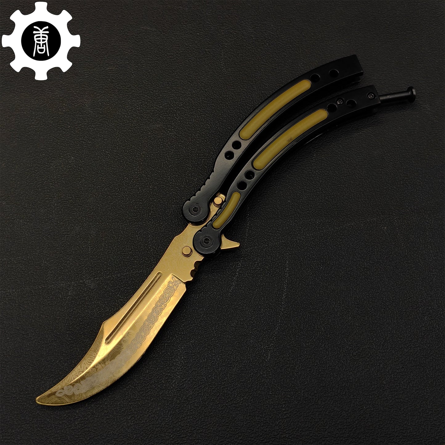 Lore Karambit & Balisong Trainer Weapon Case Blunt Blade Props