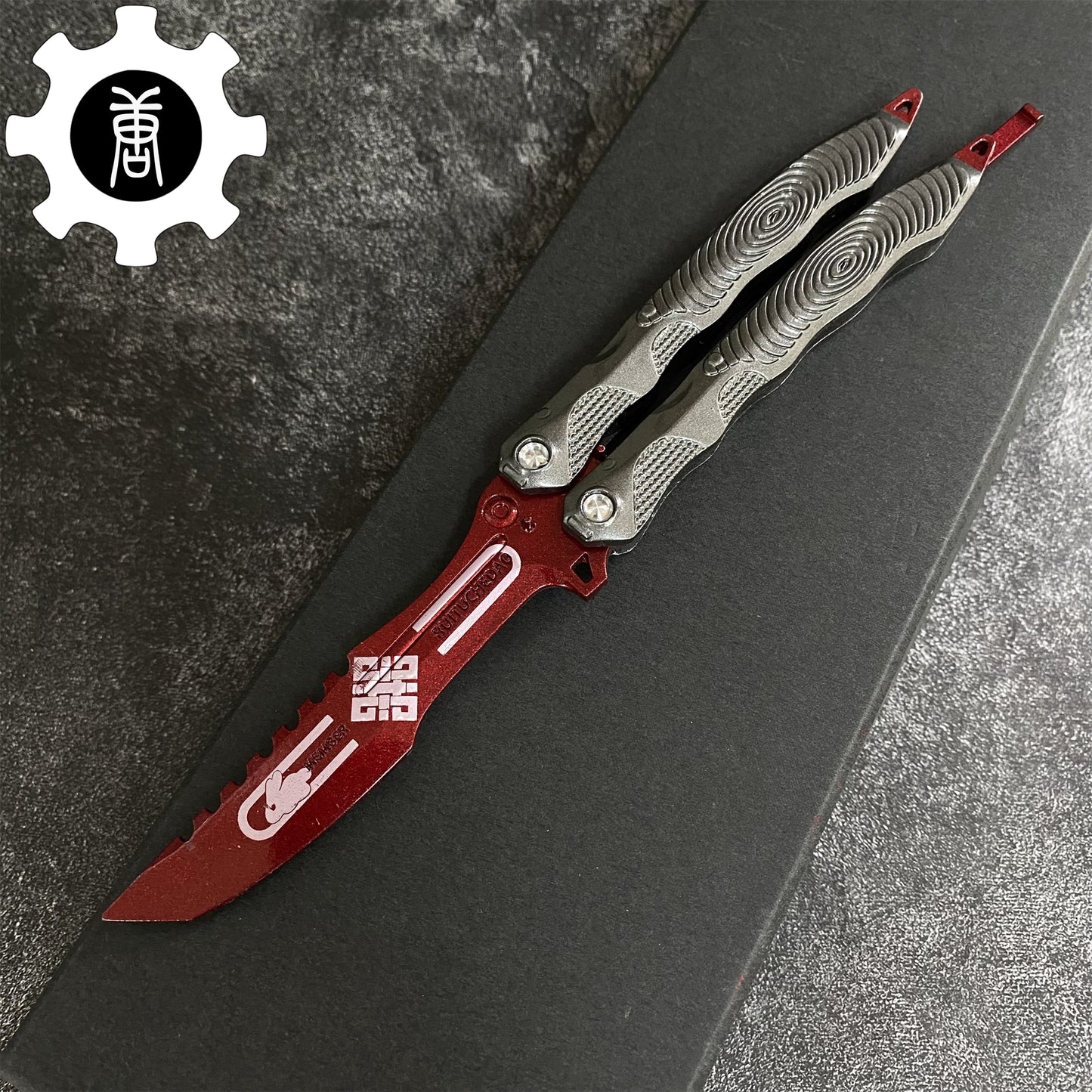 Game Peripherals Metal Luck Rabbit Butterfly Knife Prop